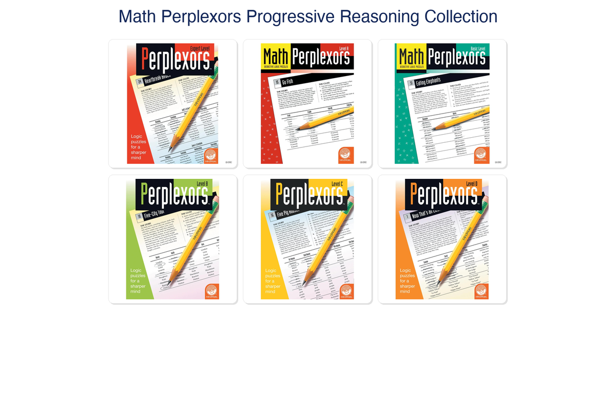Math Perplexors Progressive Reasoning Collection