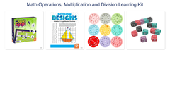 Math Operations, Multiplication and Division Learning Kit