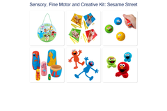 Sensory, Fine Motor and Creative Kit: Sesame Street