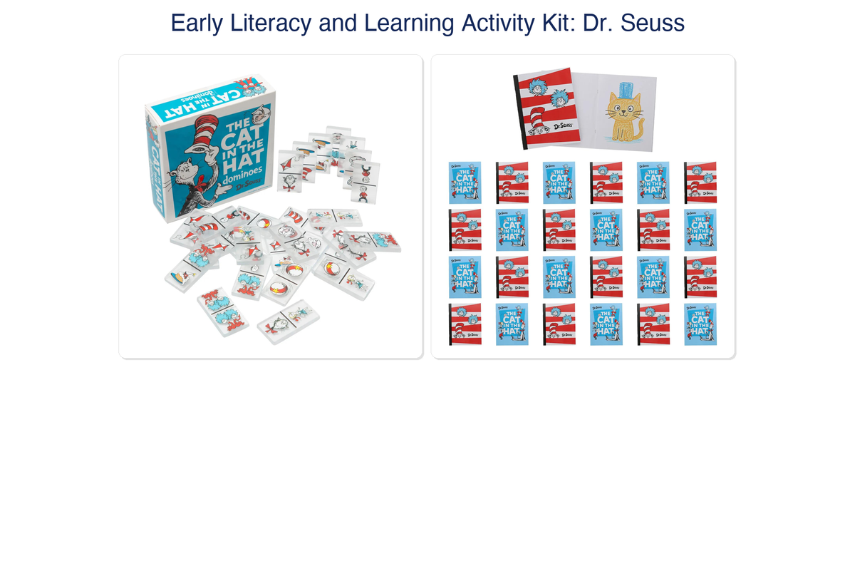 Early Literacy and Learning Activity Kit: Dr. Seuss