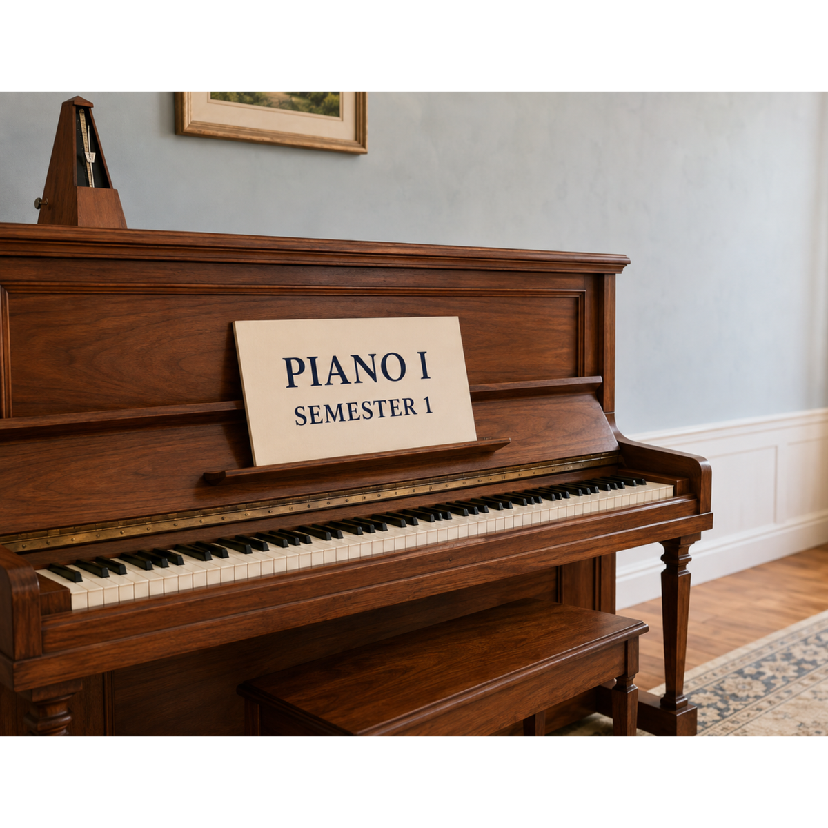 Piano I - Part 1