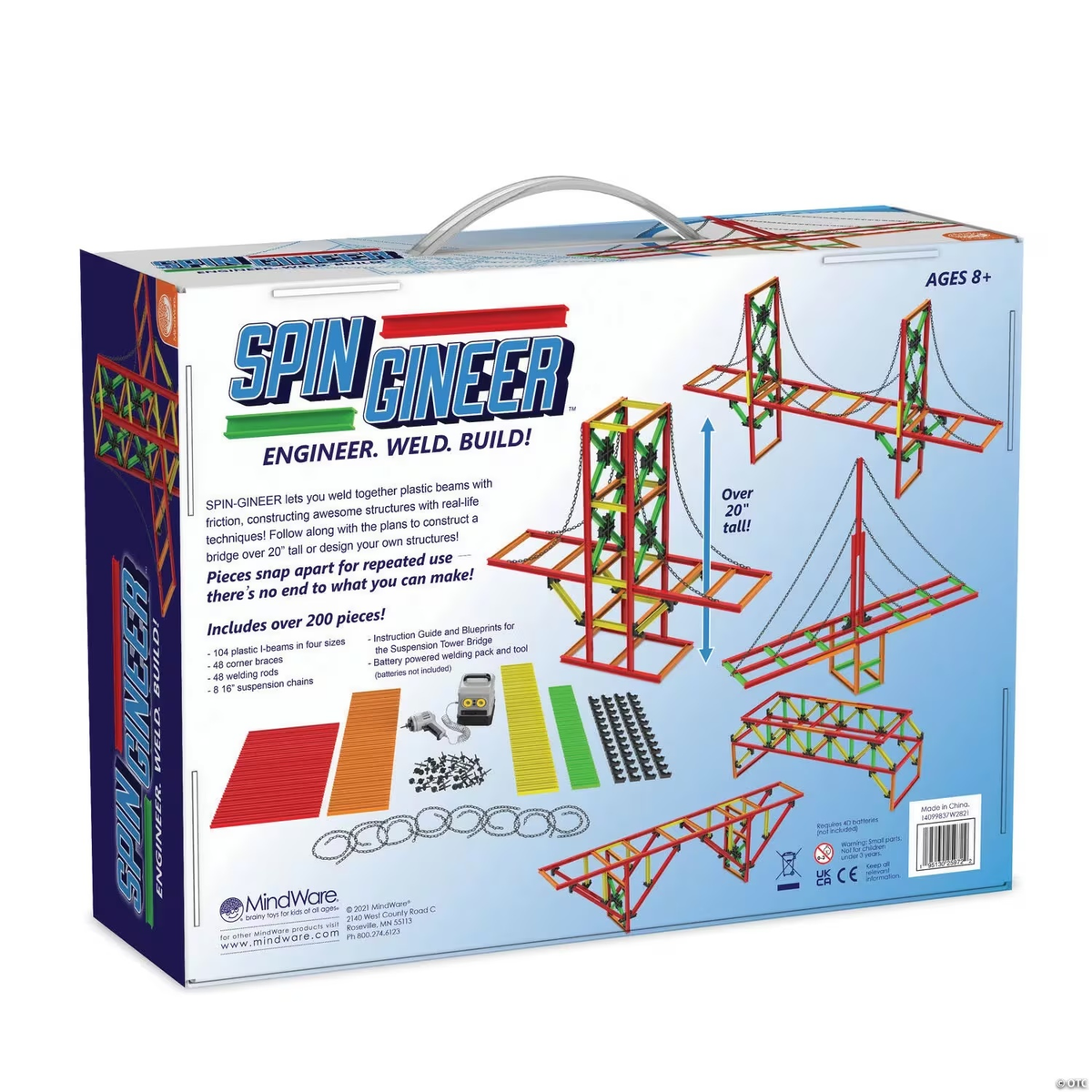 Spin Gineer Mechanical Motion Building Set