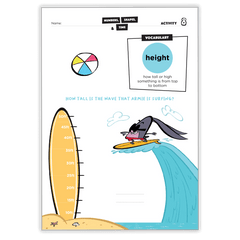 Gargantuan Grade 1 Workbook - *Print At Home* Digital Download (Mrs Wordsmith)