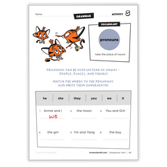 Gargantuan Grade 1 Workbook - *Print At Home* Digital Download (Mrs Wordsmith)