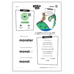 Gargantuan Grade 1 Workbook - *Print At Home* Digital Download (Mrs Wordsmith)