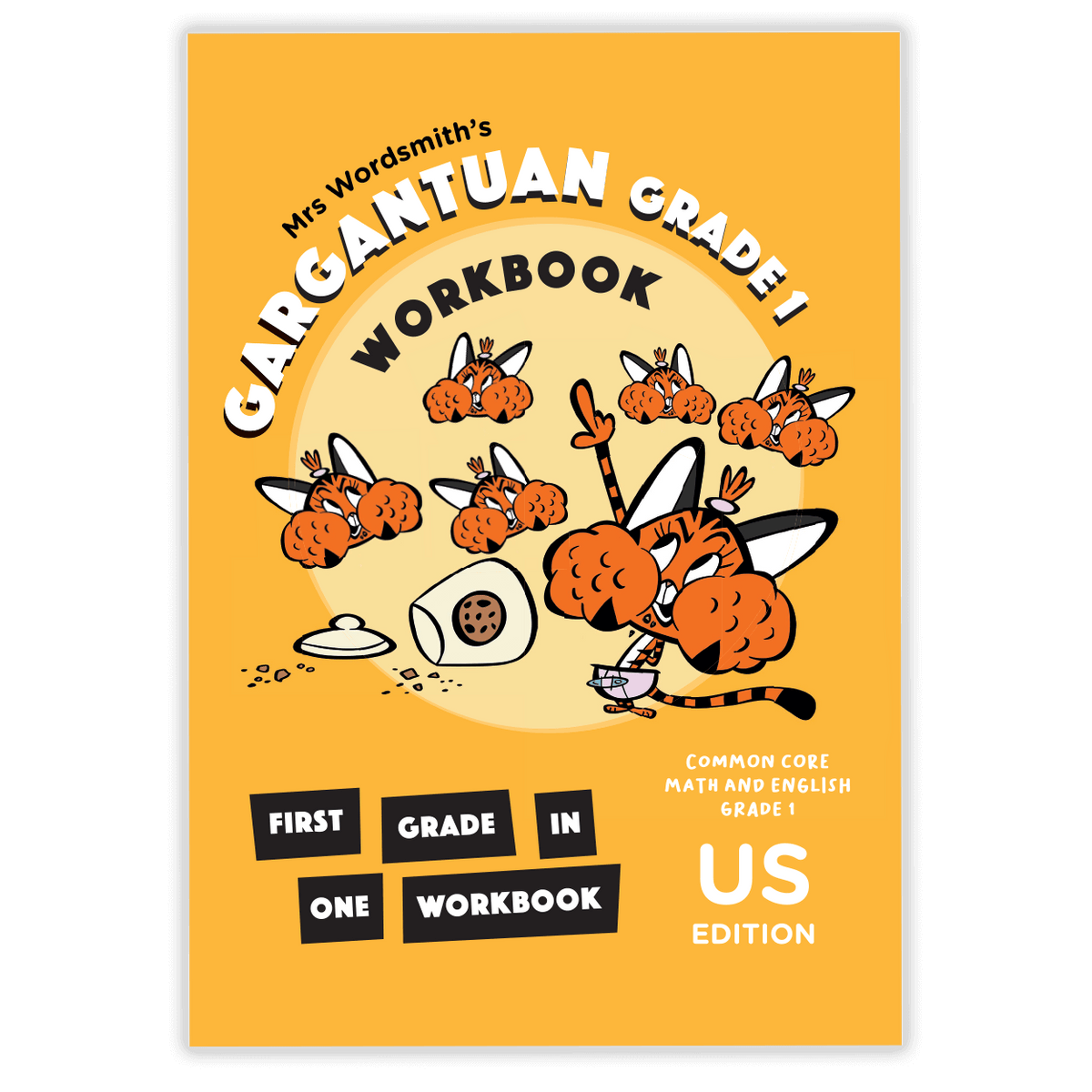 Gargantuan Grade 1 Workbook - *Print At Home* Digital Download (Mrs Wordsmith)
