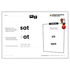 Foolproof Phonics Part 1 - *Print At Home* Digital Download (Mrs Wordsmith)