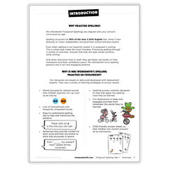 Spelling Targeted Practice Grade 1 - *Print At Home* Digital Download (Mrs Wordsmith)