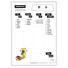 Spelling Targeted Practice Grade 1 - *Print At Home* Digital Download (Mrs Wordsmith)
