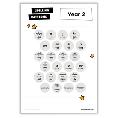 Spelling Grade 2 Mixed Practice - *Print At Home* Digital Download (Mrs Wordsmith)