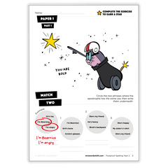 Spelling Grade 2 Mixed Practice - *Print At Home* Digital Download (Mrs Wordsmith)