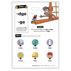 Spelling Grade 2 Targeted Practice - *Print At Home* Digital Download (Mrs Wordsmith)