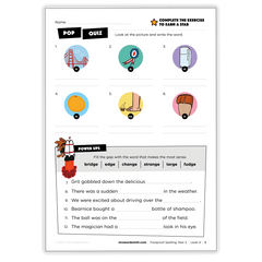 Spelling Grade 2 Targeted Practice - *Print At Home* Digital Download (Mrs Wordsmith)