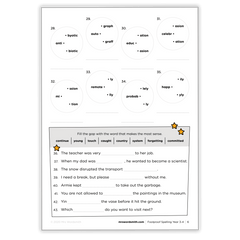 Spelling Grade 3 Mixed Practice - *Print At Home* Digital Download (Mrs Wordsmith)