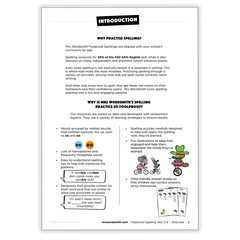 Spelling Grade 3 Targeted Practice - *Print At Home* Digital Download (Mrs Wordsmith)