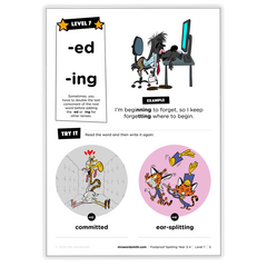 Spelling Grade 3 Targeted Practice - *Print At Home* Digital Download (Mrs Wordsmith)