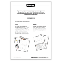 Spelling Grade 4-5 Mixed Practice - *Print At Home* Digital Download (Mrs Wordsmith)