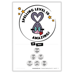 Spelling Grade 4-5 Targeted Practice - *Print At Home* Digital Download (Mrs Wordsmith)