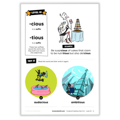 Spelling Grade 4-5 Targeted Practice - *Print At Home* Digital Download (Mrs Wordsmith)