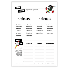 Spelling Grade 4-5 Targeted Practice - *Print At Home* Digital Download (Mrs Wordsmith)