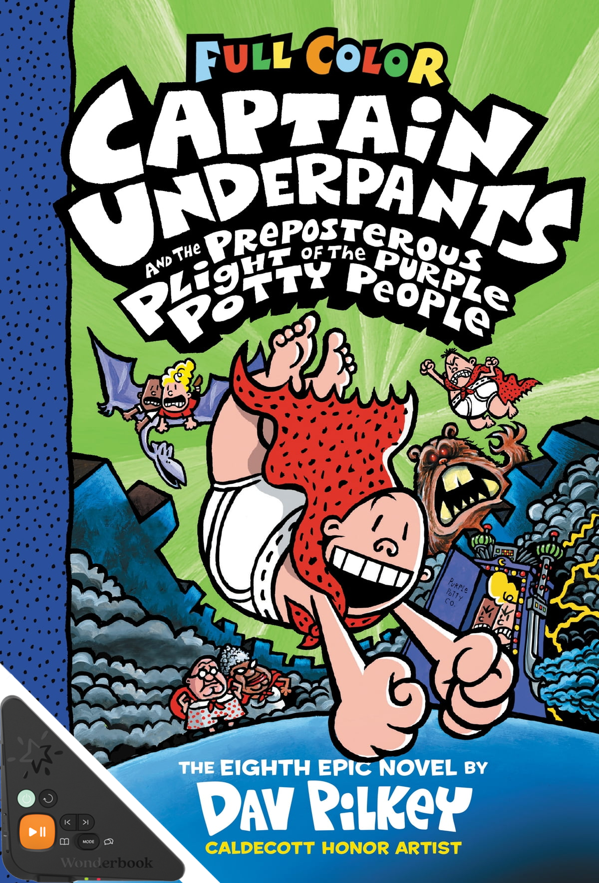 Captain Underpants and the Preposterous Plight of the Purple Potty People (WB)