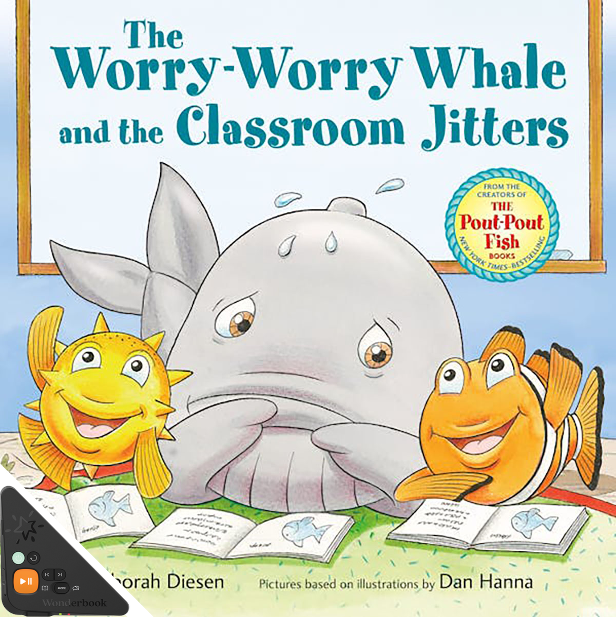 The Worry-Worry Whale and the Classroom Jitters (WB)