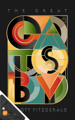 The Great Gatsby (Large Print) (WB)