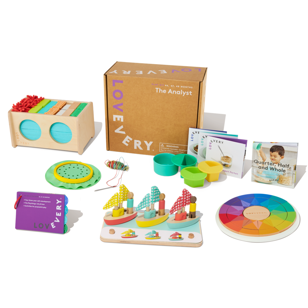 Logic and Analytical Thinking Learning Kit - Lovevery Analyst Kit