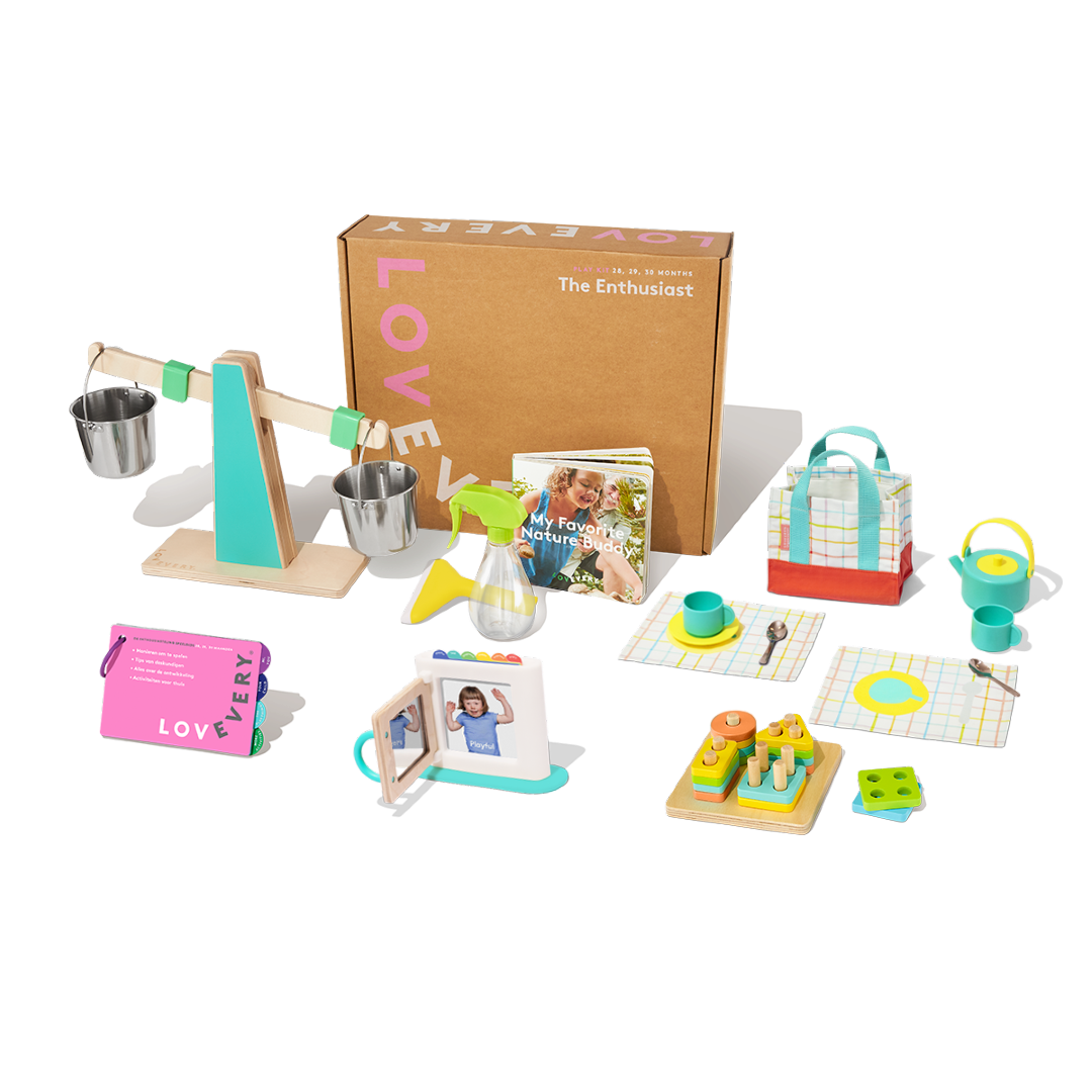 STEM and Logical Thinking Learning Kit - Lovevery Enthusiast Kit