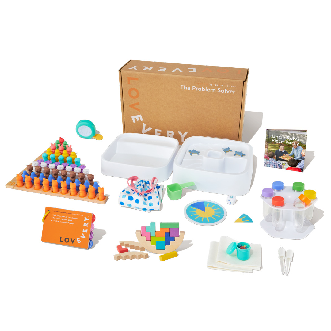 Reasoning and Higher Level Thinking Development Kit - Lovevery Problem Solver Kit