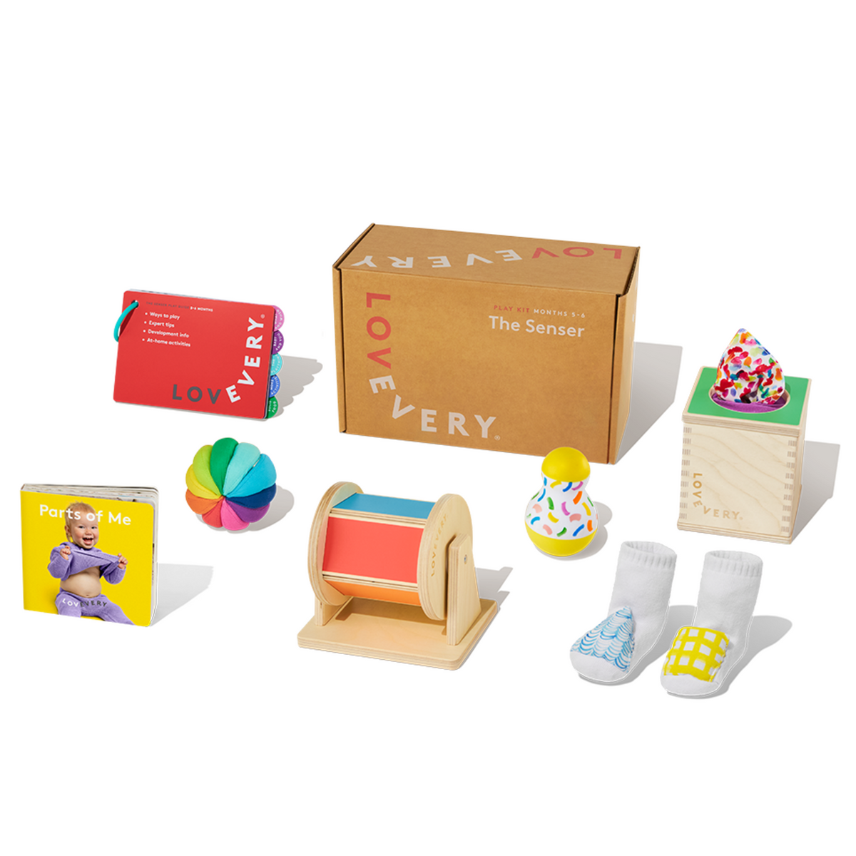 Sensory Exploration and Fine Motor Development Kit - Lovevery Senser Kit