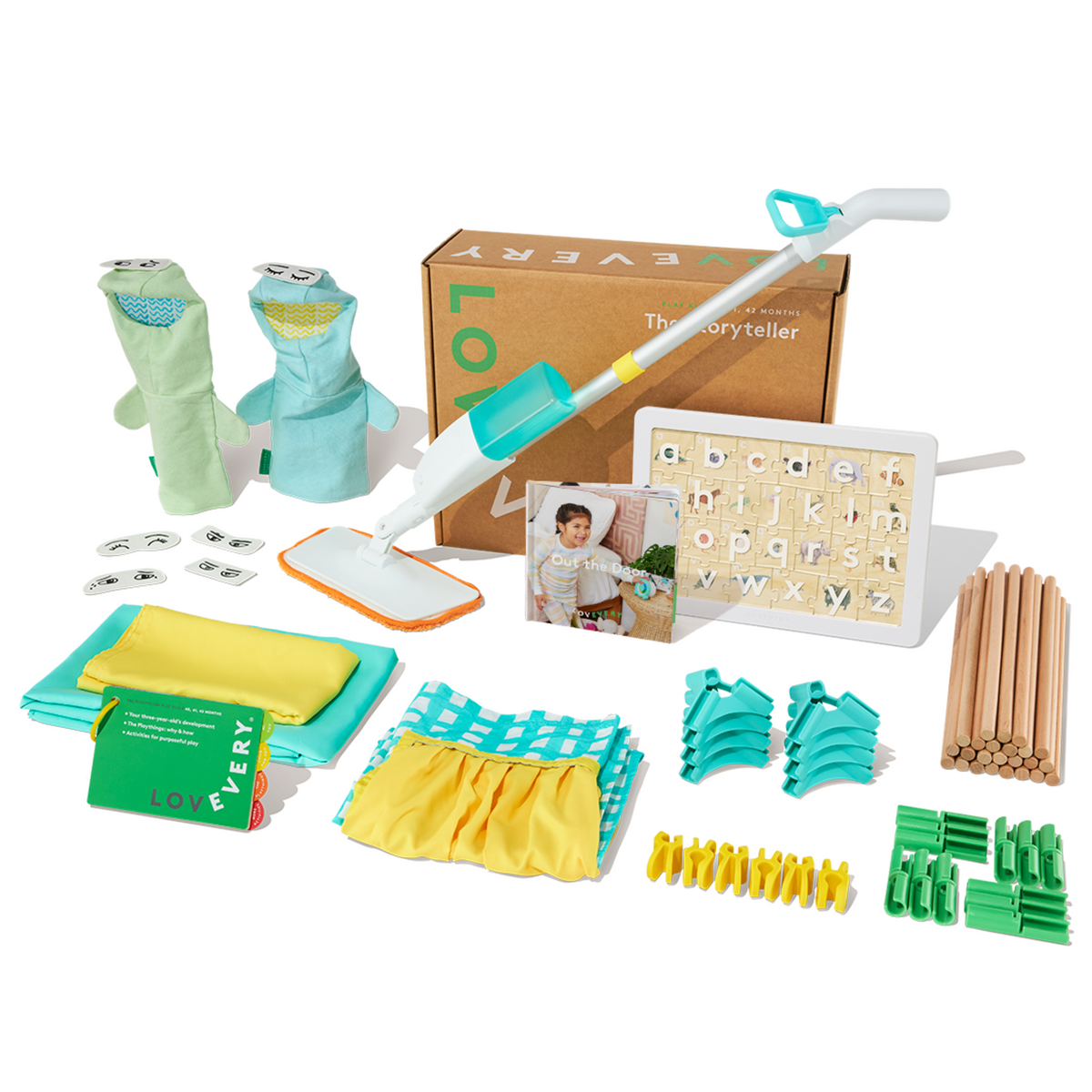 Language, Communication, and Social Emotional Learning Kit - Lovevery Storyteller Kit